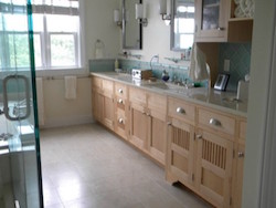 Custom Cabinetry to Glass Showers